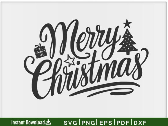 Download Merry Christmas SVG T-shirt Design - Merry Collection
