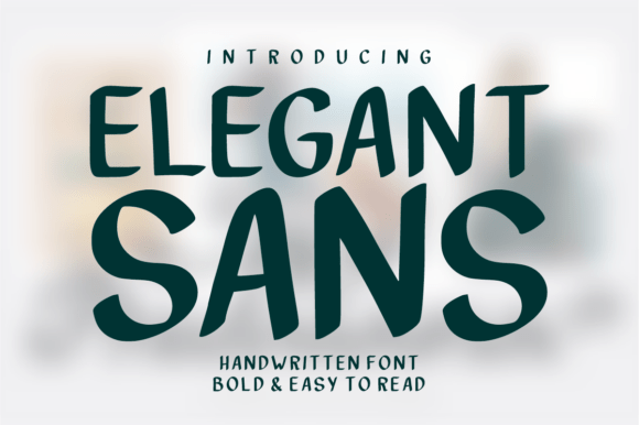 Download Elegant Sans - Premium Resources